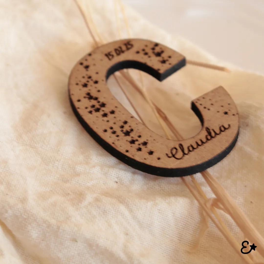 Marcasitios personalizados para invitados vista 16