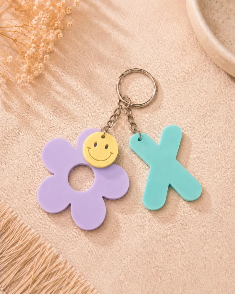 Llavero Happy Flower vista 6