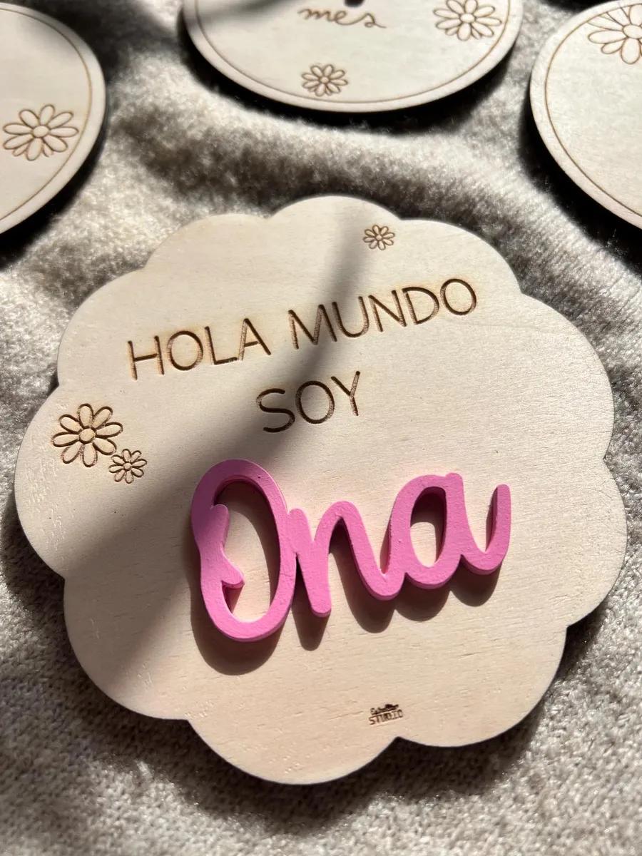 Discos de meses personalizados vista 9