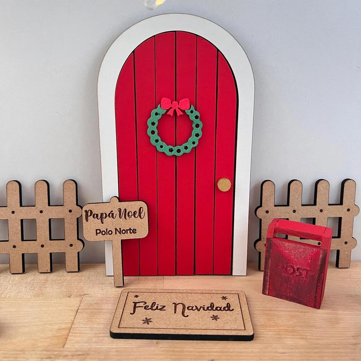 Puerta de Papá Noel vista 2
