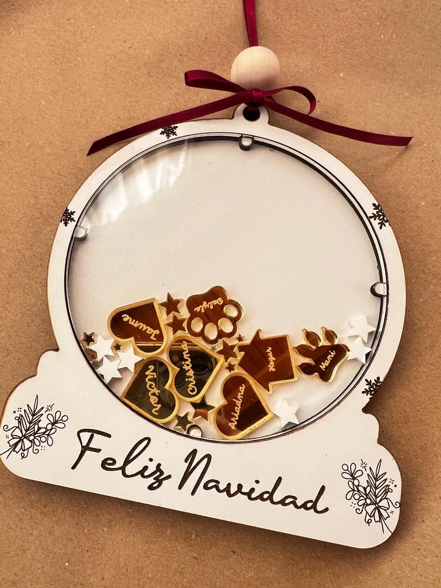 Bola esfera de Navidad vista 8