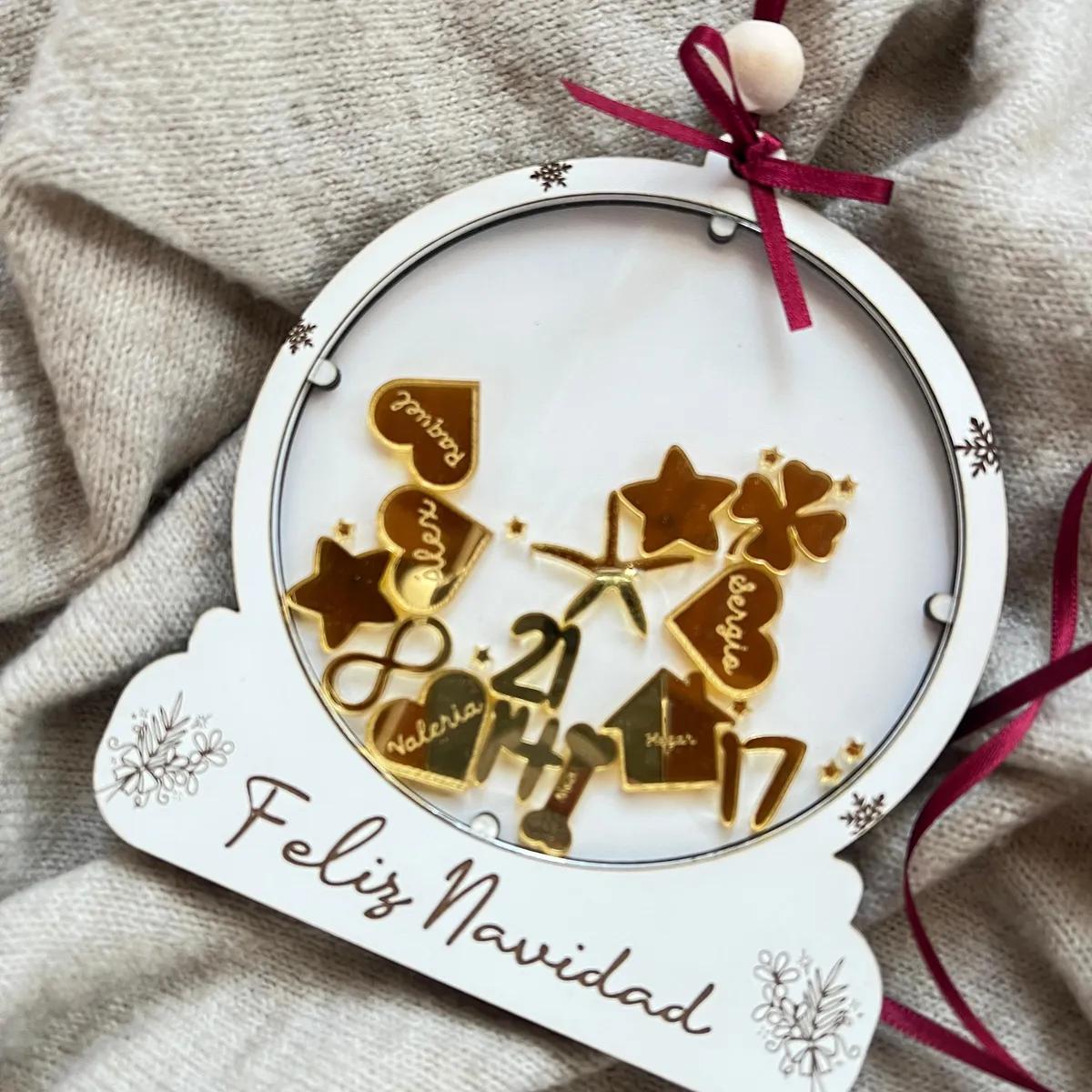 Bola esfera de Navidad vista 9