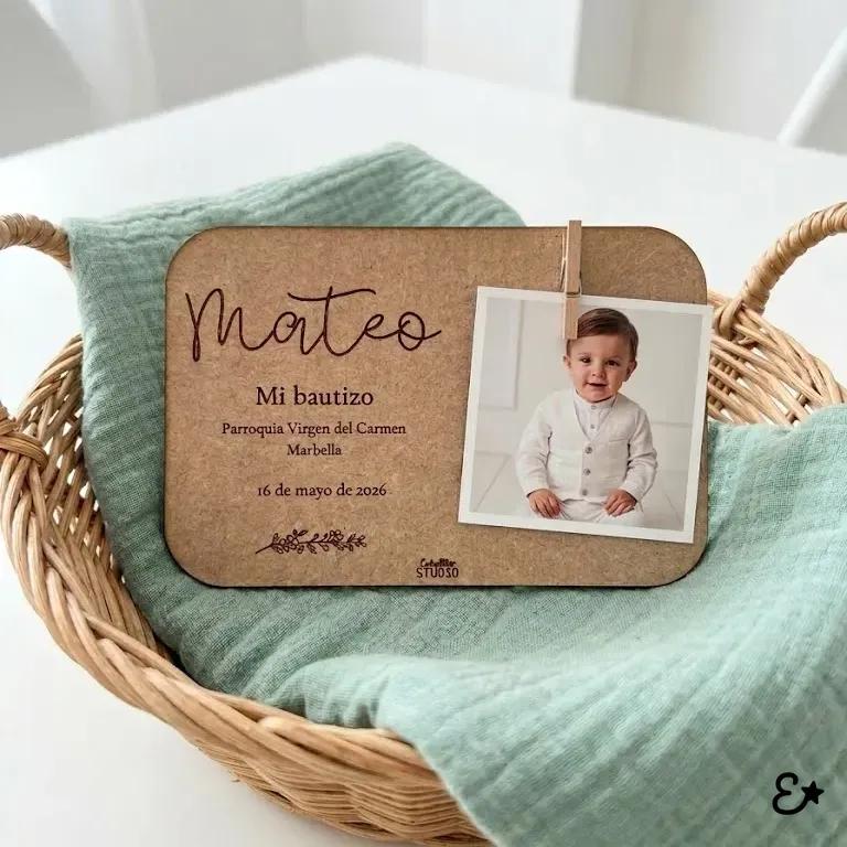 Mini placa con pinza