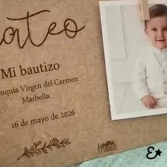 Mini placa con pinza vista 2