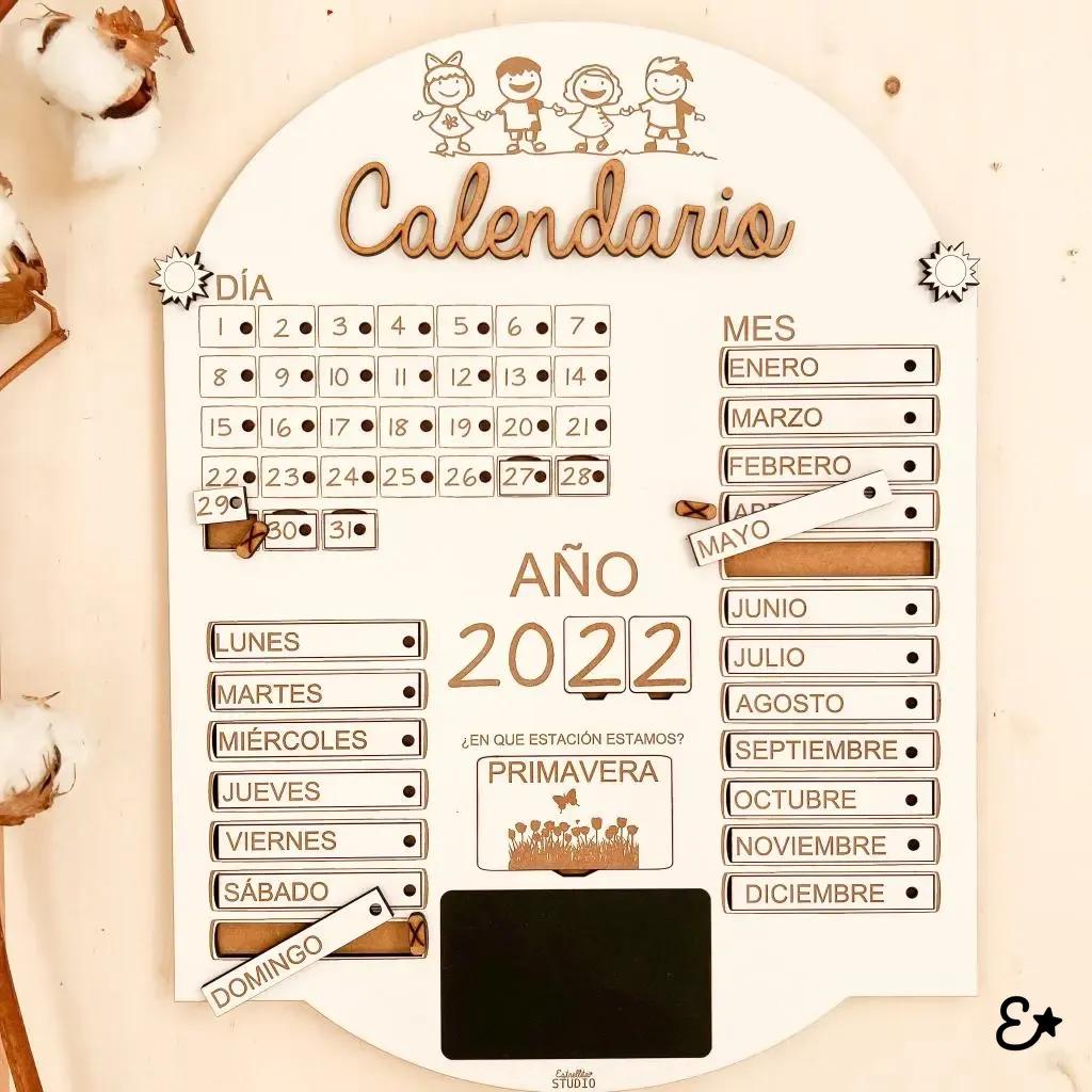 Calendario Infantil Personalizado vista 1