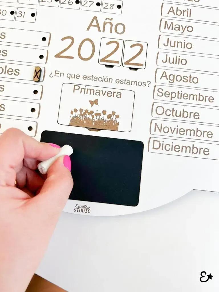 Calendario Infantil Personalizado vista 2