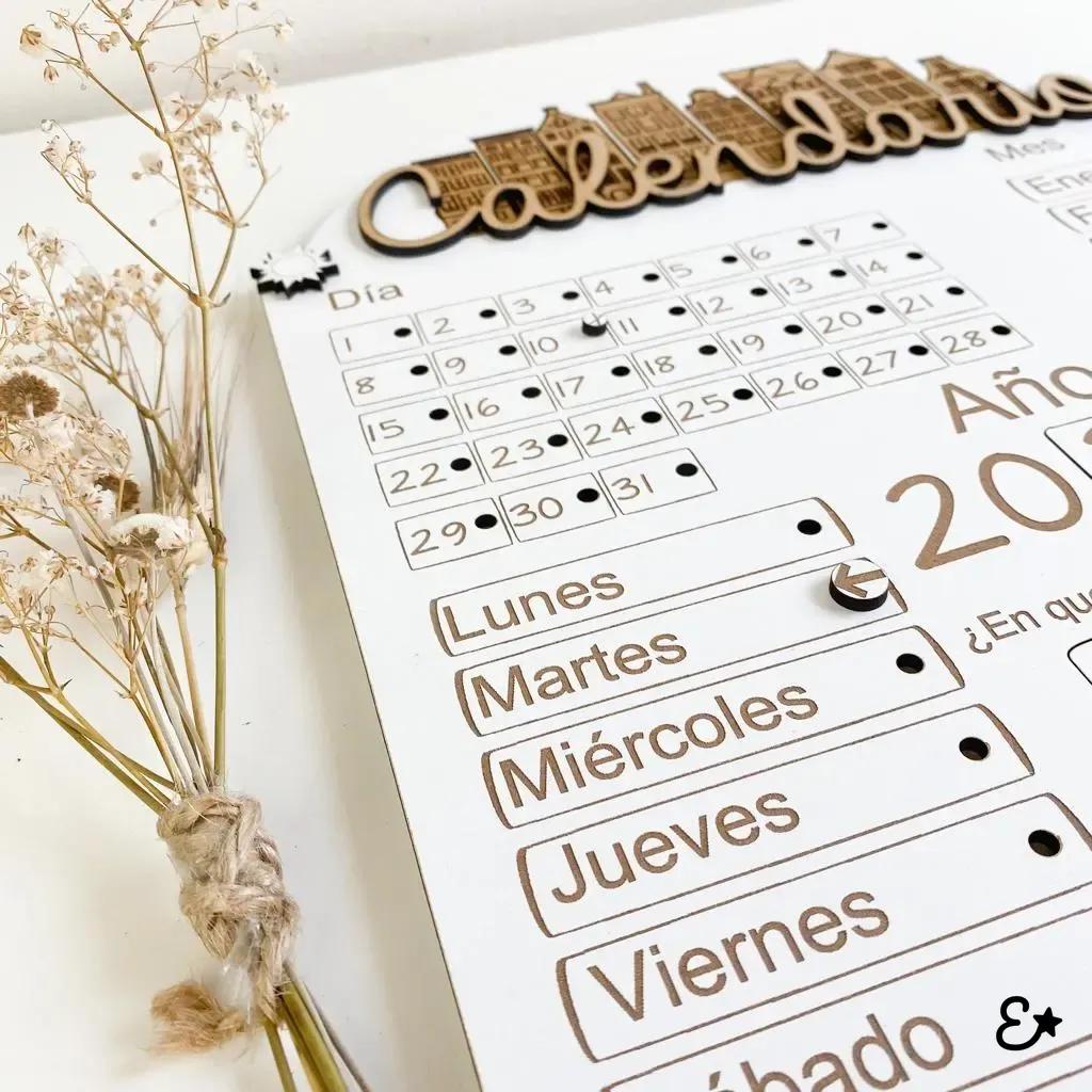 Calendario Infantil Personalizado vista 3