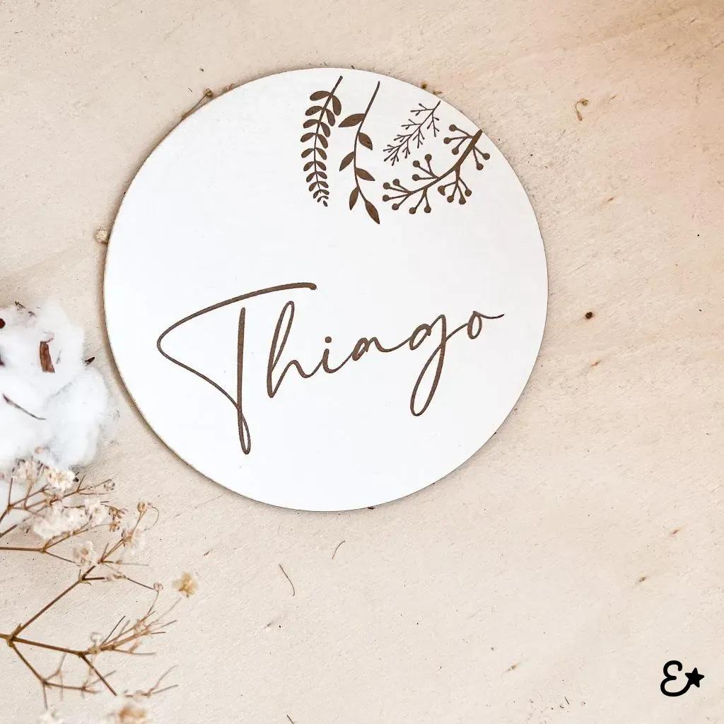 Discos de meses personalizados vista 4
