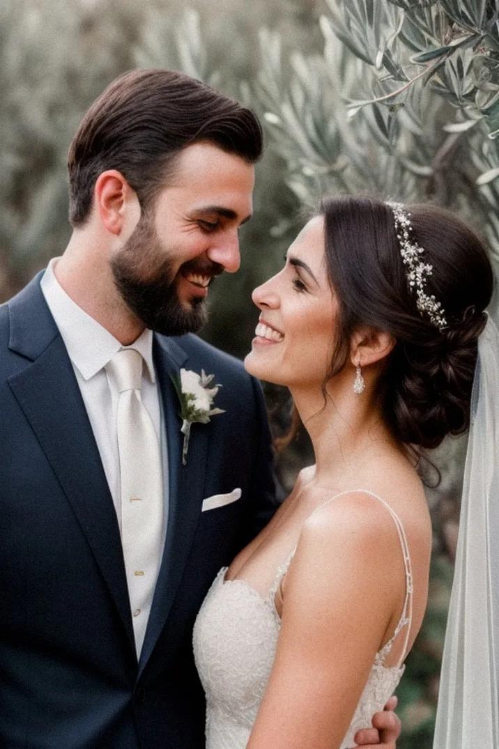 Foto de la boda de ejemplo del álbum de fotos con QR de EstrellaStudio