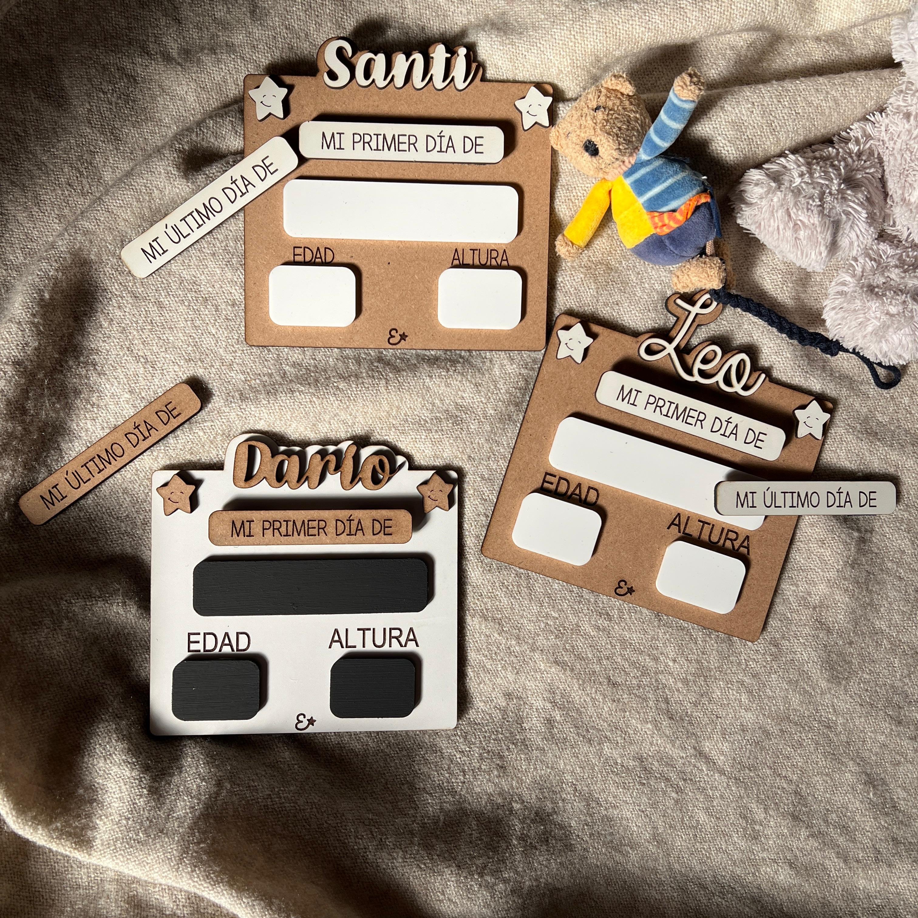 Cartel Primer/Ultimo Día de Cole