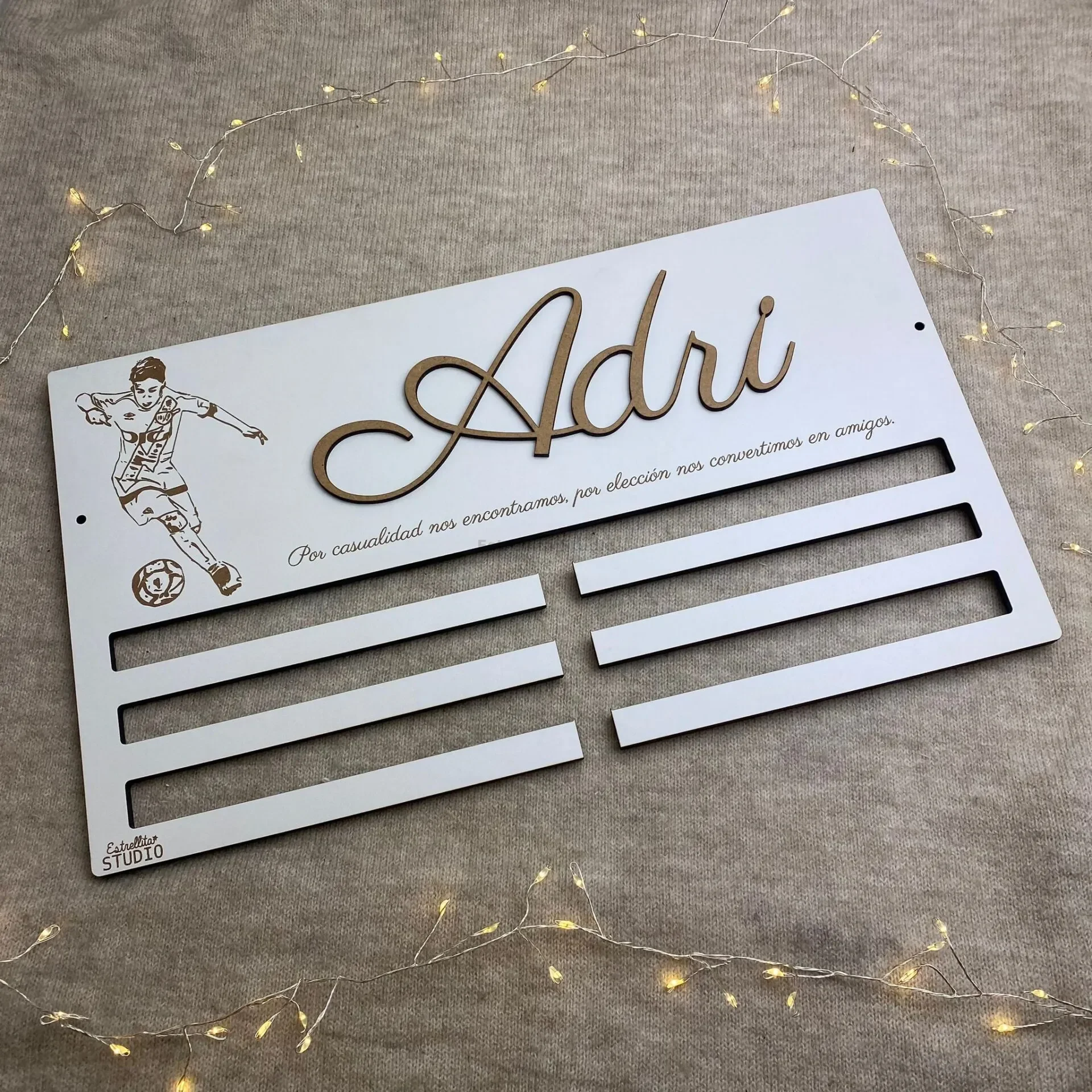 Medallero personalizado