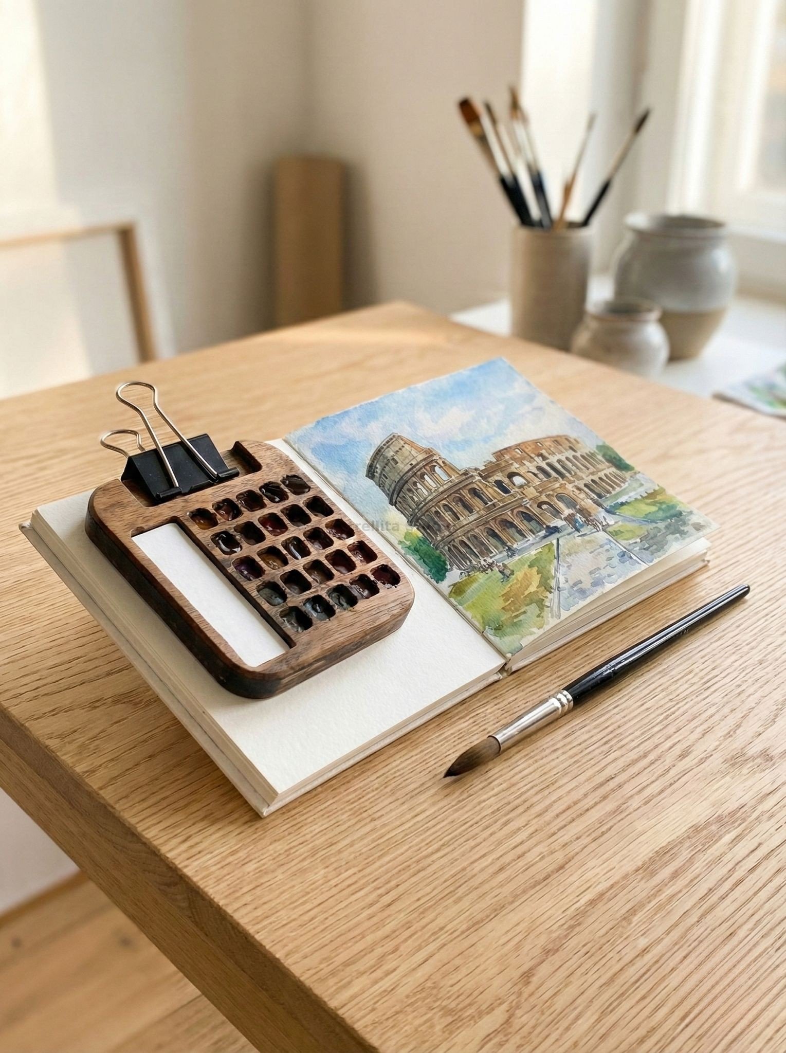 Palet Pocket: El estudio de acuarela que cabe en tu mano