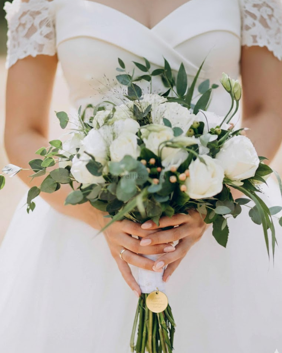 Medalla de ramo de novia