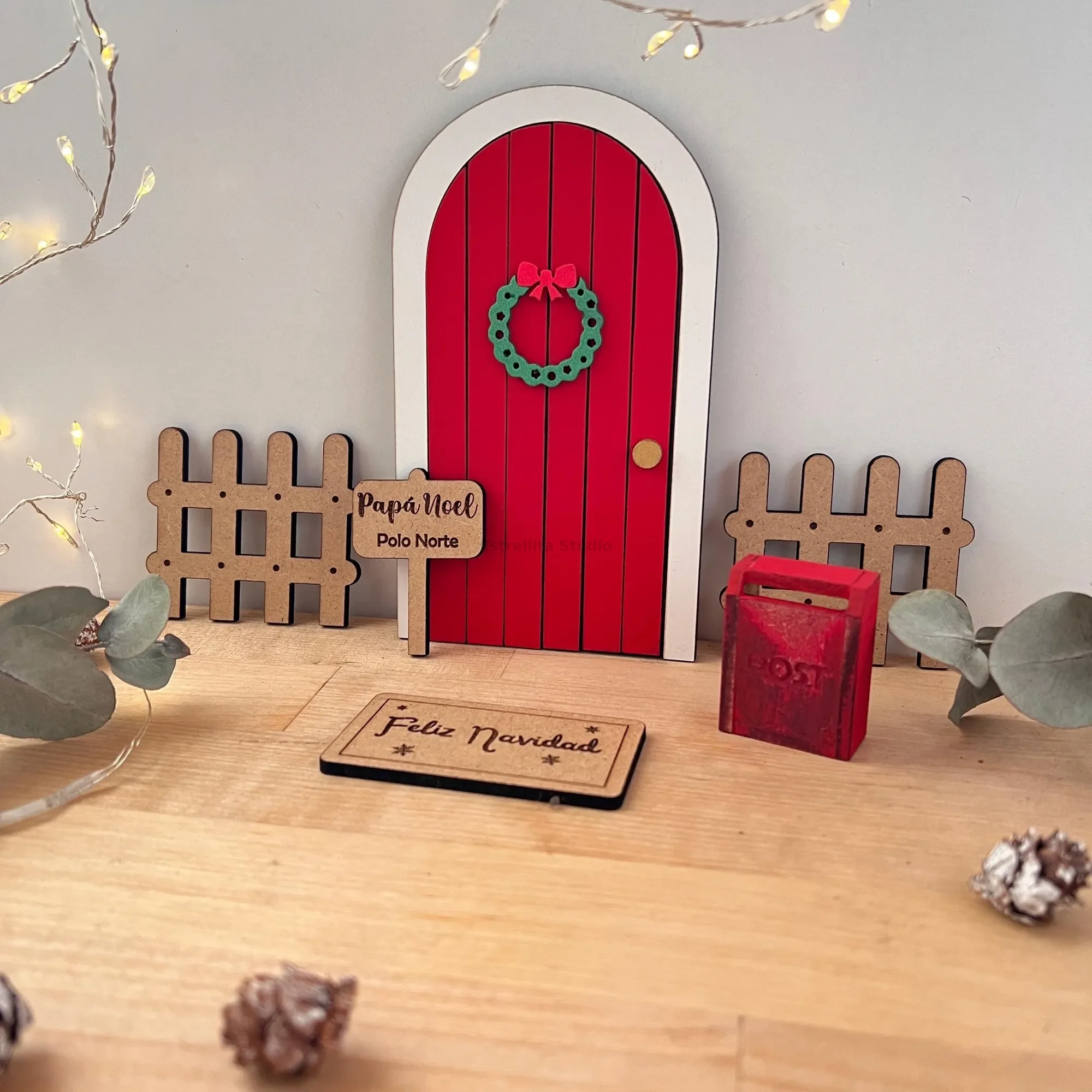 Puerta mágica de Papá Noel