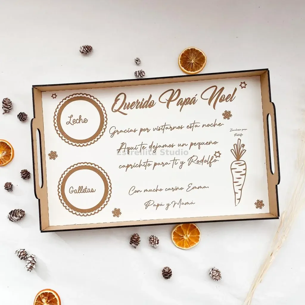 Bandeja de Papá Noel