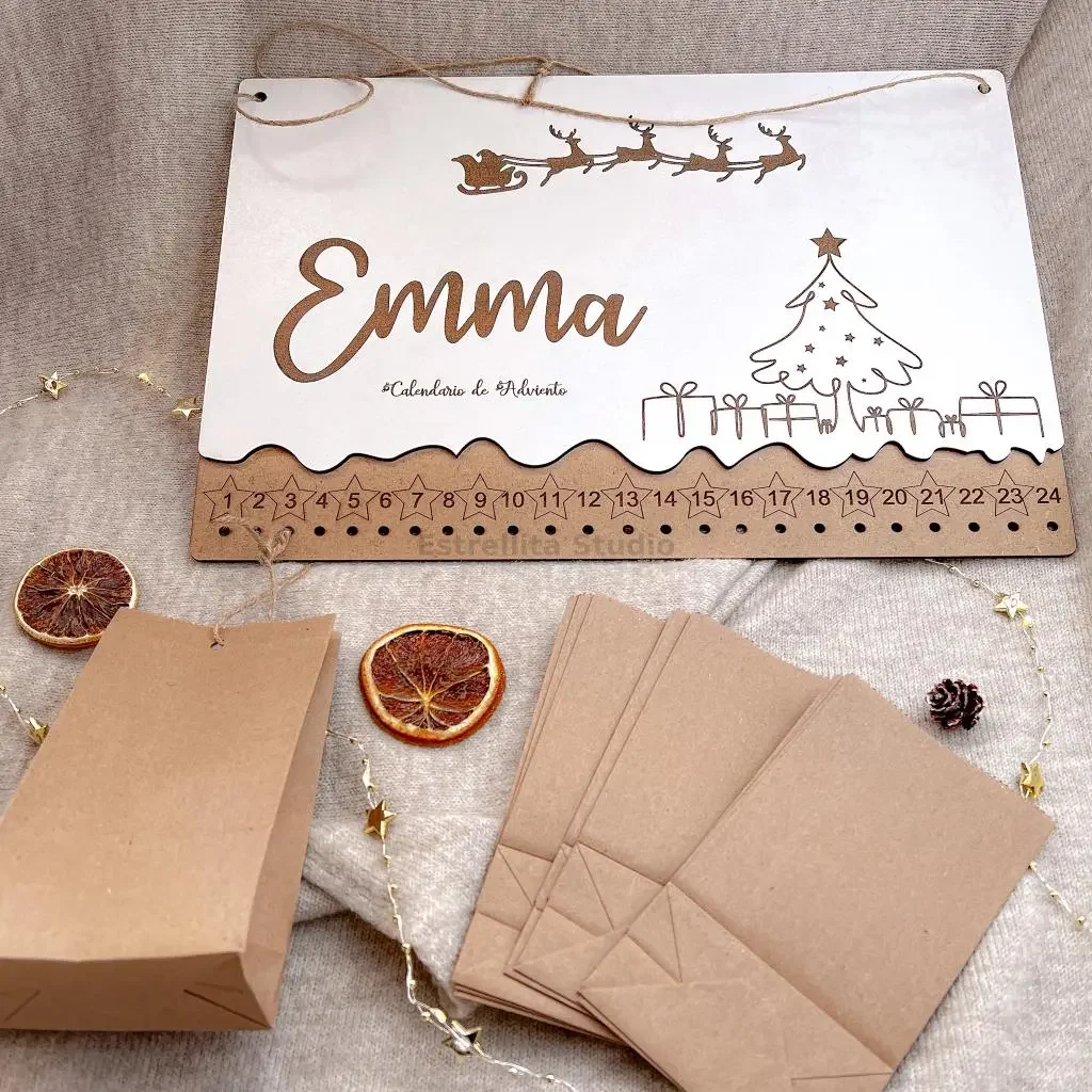 Calendario de Adviento Personalizado 