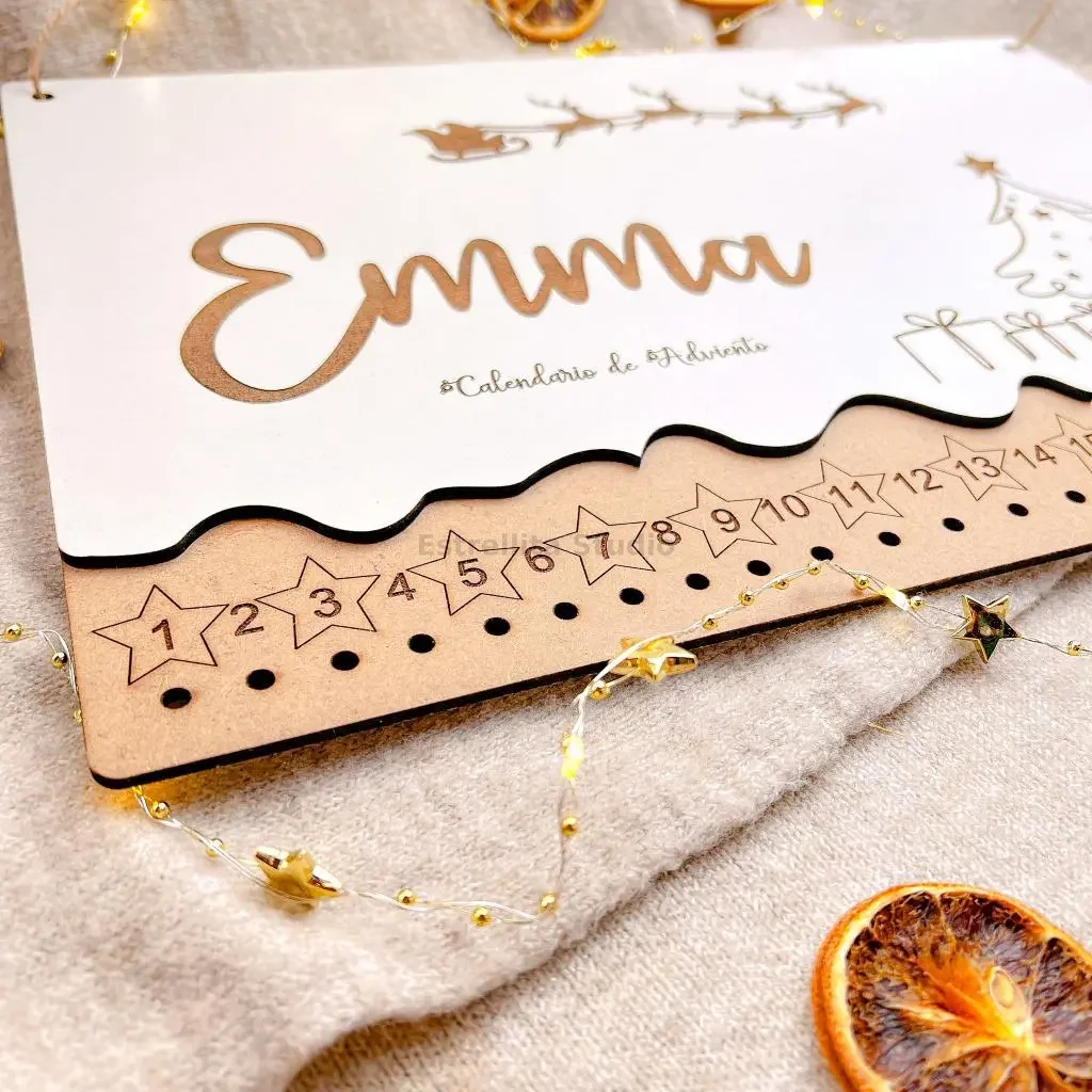 Calendario de Adviento Personalizado 