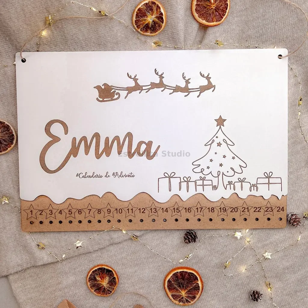 Calendario de Adviento Personalizado 
