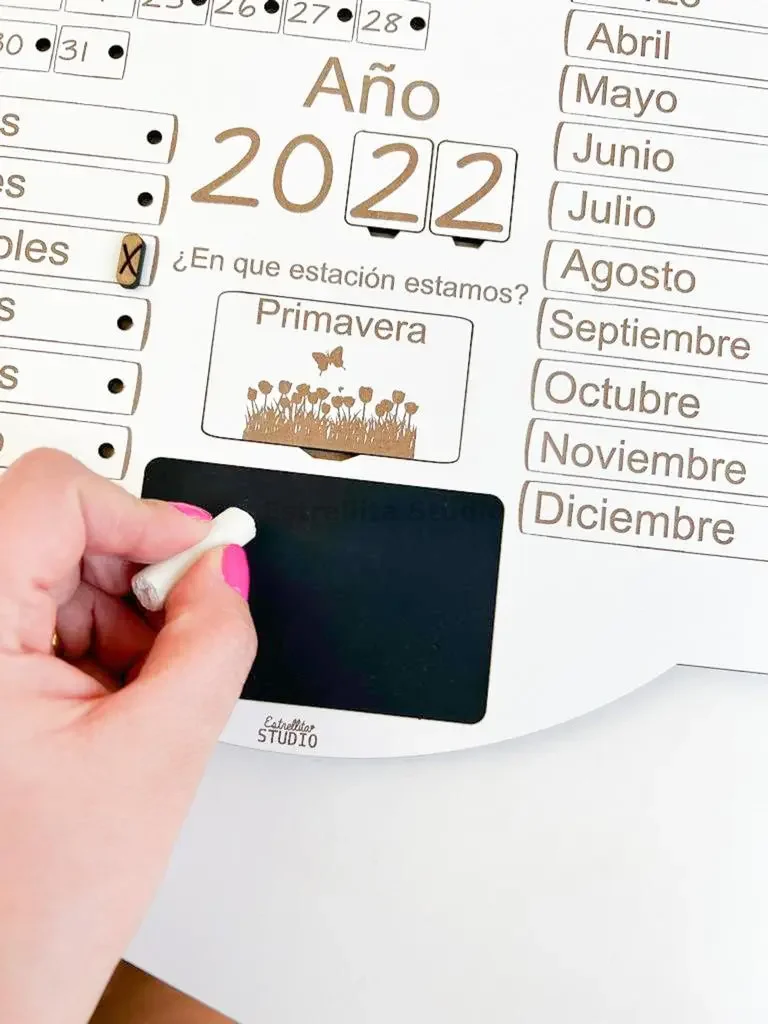 Calendario Infantil Personalizado