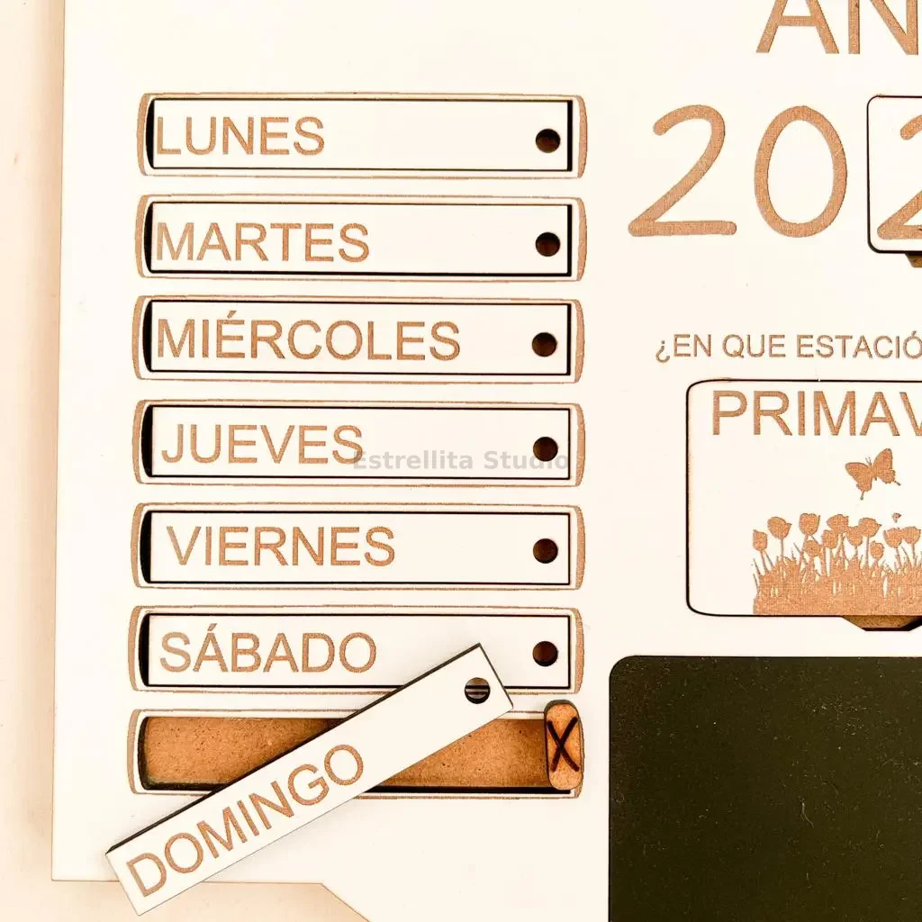 Calendario Infantil Personalizado