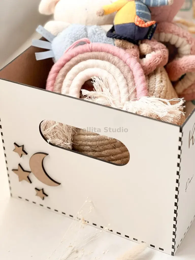 Caja Personalizada de Recuerdos para Bebé