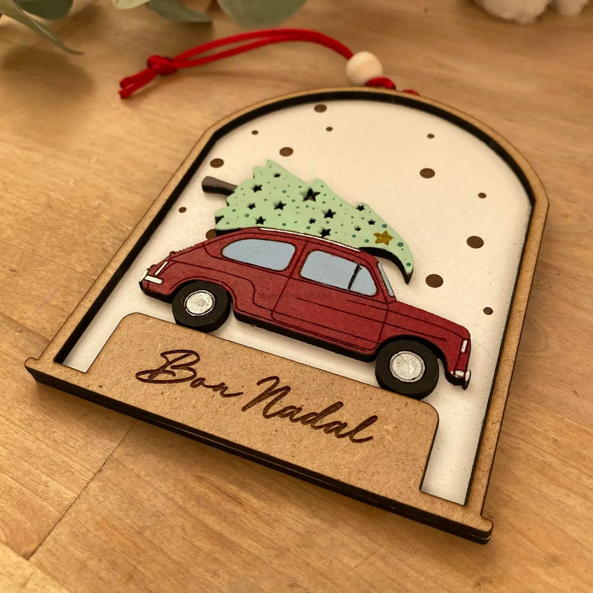 Bola de Navidad Coche