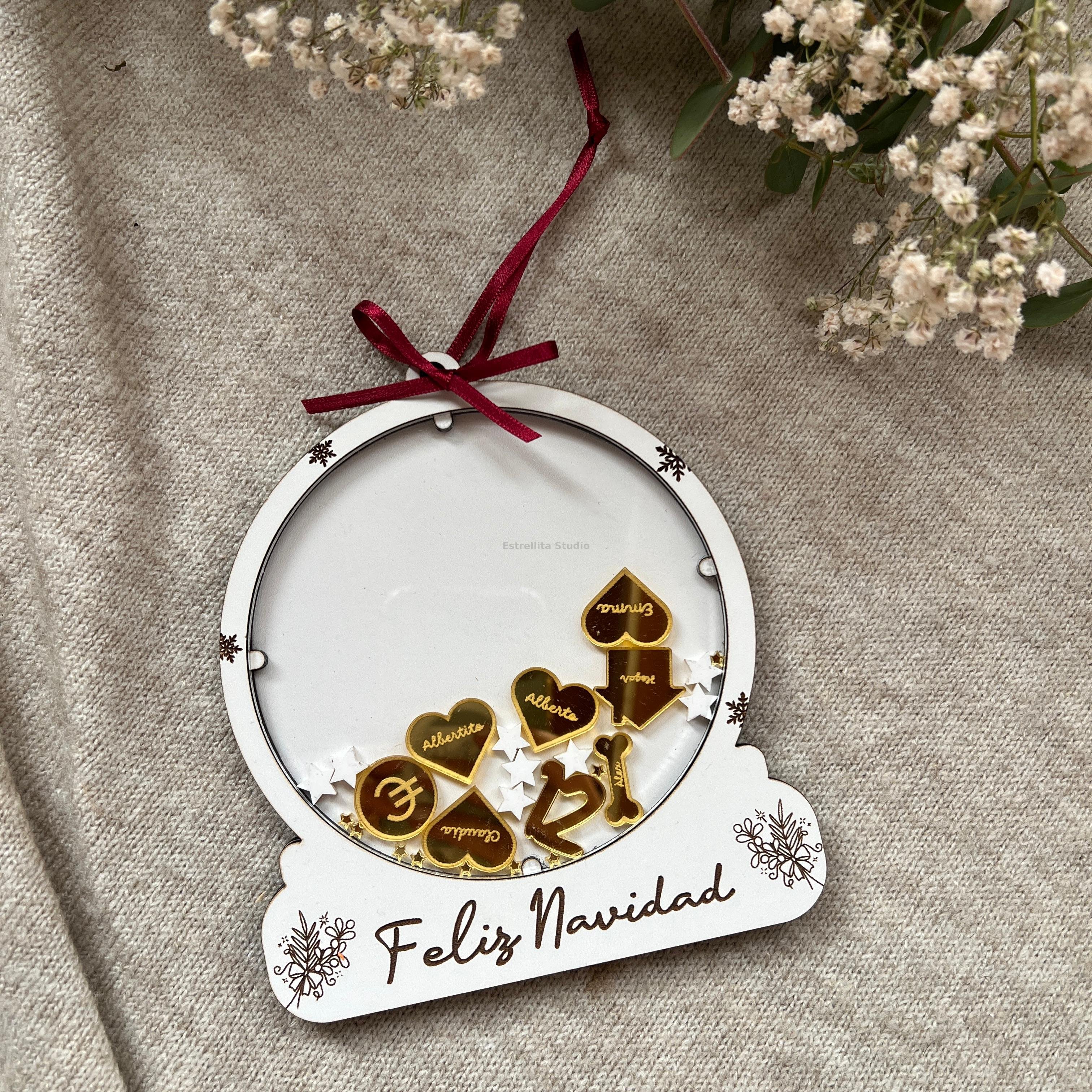 Bola esfera “Feliz Navidad”