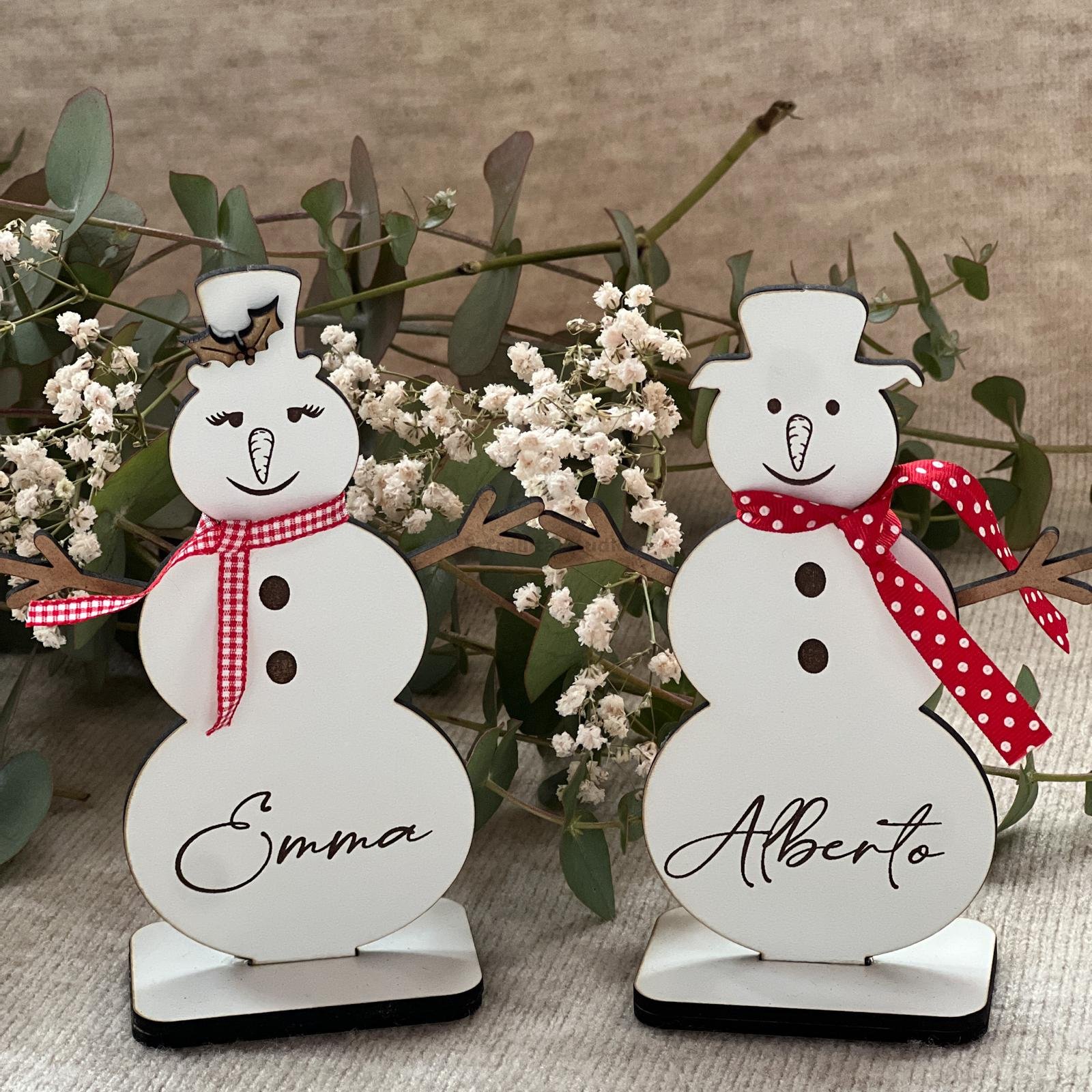 Muñecos de Nieve Marcasitios 